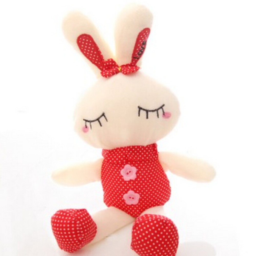 Plush Toys for Kids Lovely Rabbit Cute Plush Toys Red 38CM