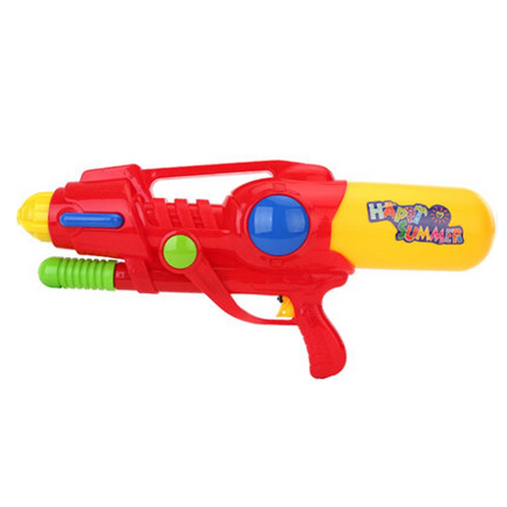 Big Watergun Plastic Squirt Games Beach Toys Water Pistol Water Gun, Red