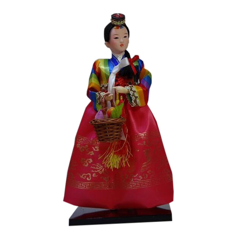 Korean Decoration Oriental Doll Furnishing Articles Girl's Best Gift, No.5