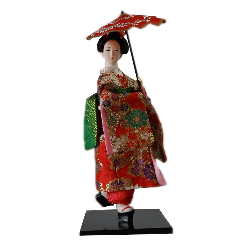 Japanese Geisha Doll Furnishing Articles/ Oriental Doll/ Best Gifts   E