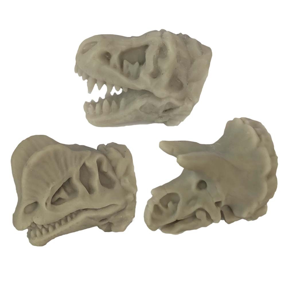 3 Pcs Simulation Dinosaur Drawer Knobs Resin Bone Knobs Decorative Kids Closet Handle Pulls