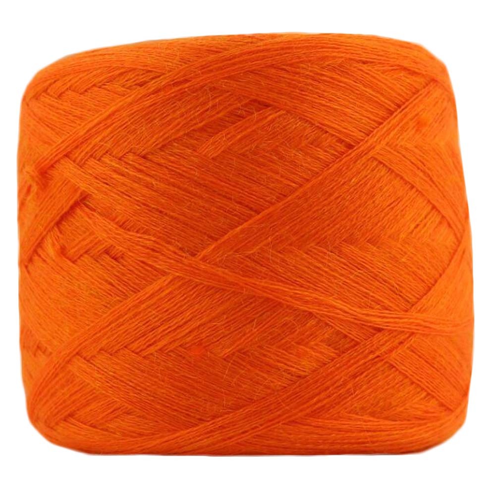1 Skein Soft Acrylic Yarn DIY Handcraft Knitting Yarn Handmade Handbag Crochet Scarf Blanket Yarn, Orange