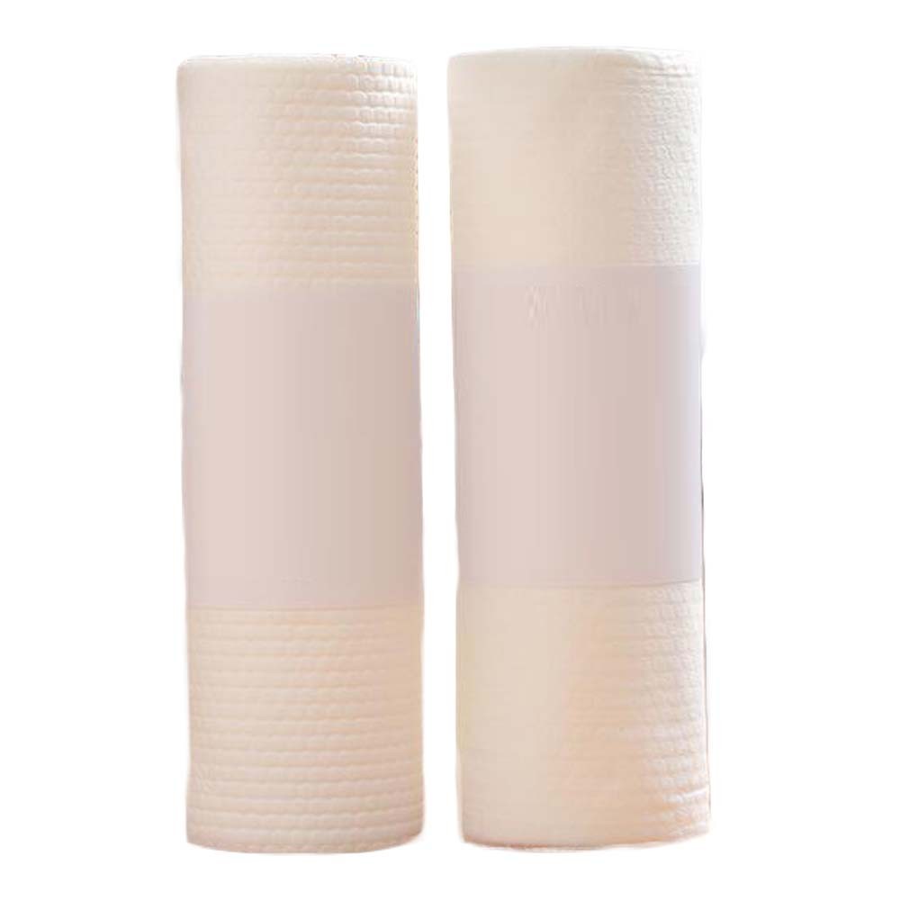 2 Rolls Disposable Kitchen Paper Towels Rolls Dishcloths Kitchen Paper Tissue, White