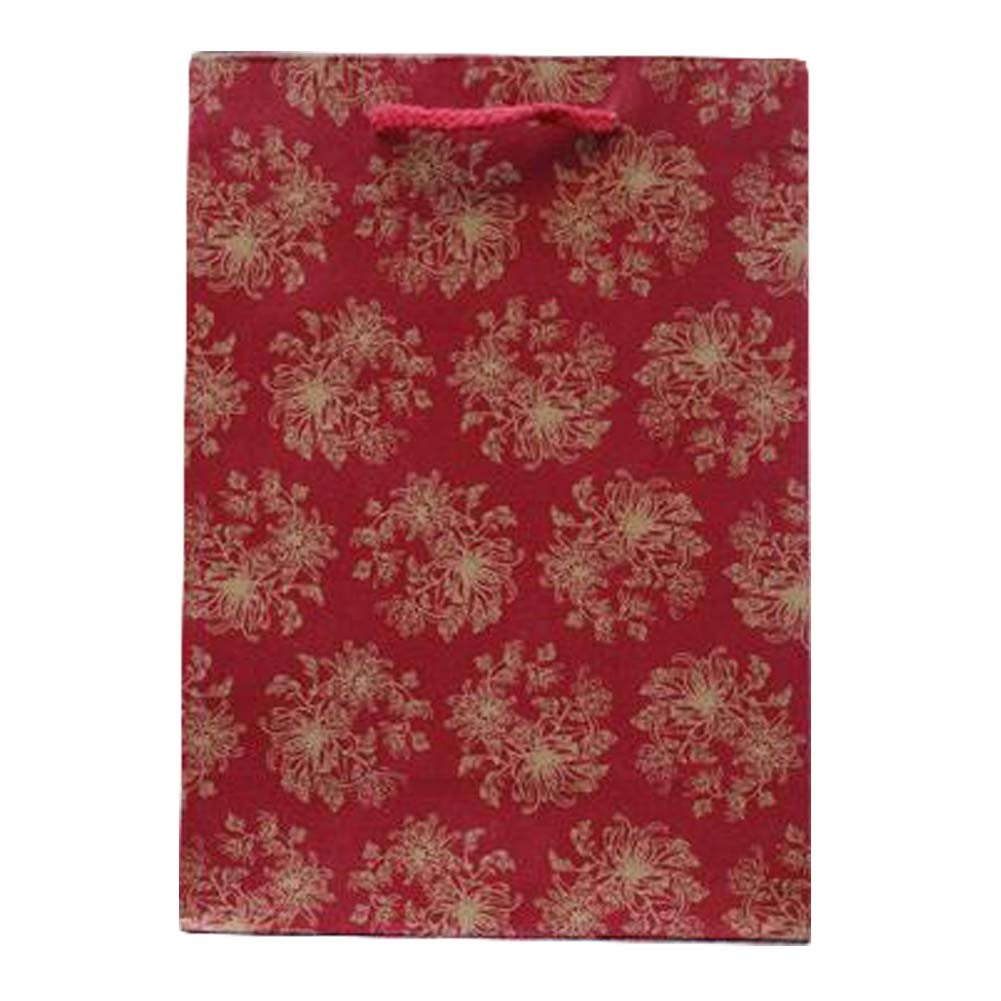 10 Pcs Chinese Style Red Chrysanthemum Kraft Paper Gift Bags Party Favor Bags Boutique Bags