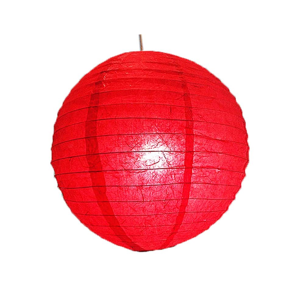 [Red] Chinese/Japanese Style Hanging lantern Decorative Paper Lantern 16"