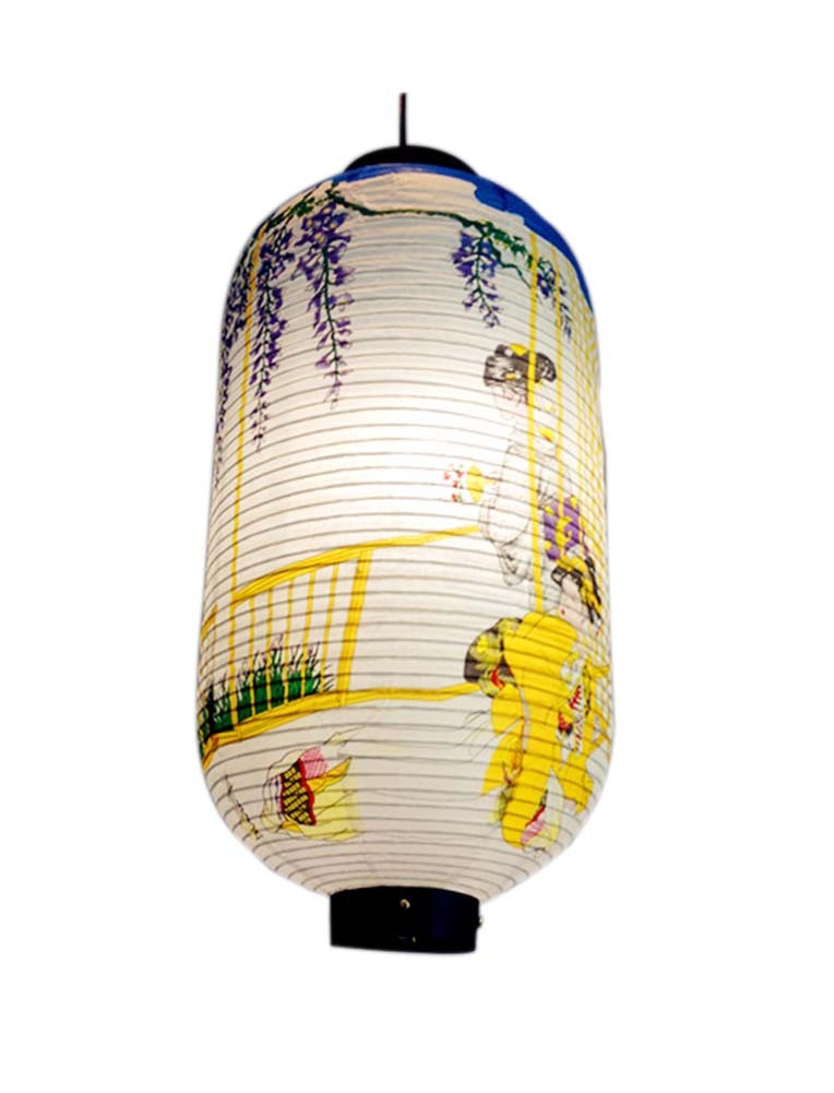 [Blue and White] Chinese/Japanese Style Hanging lantern Decorative Paper Lantern