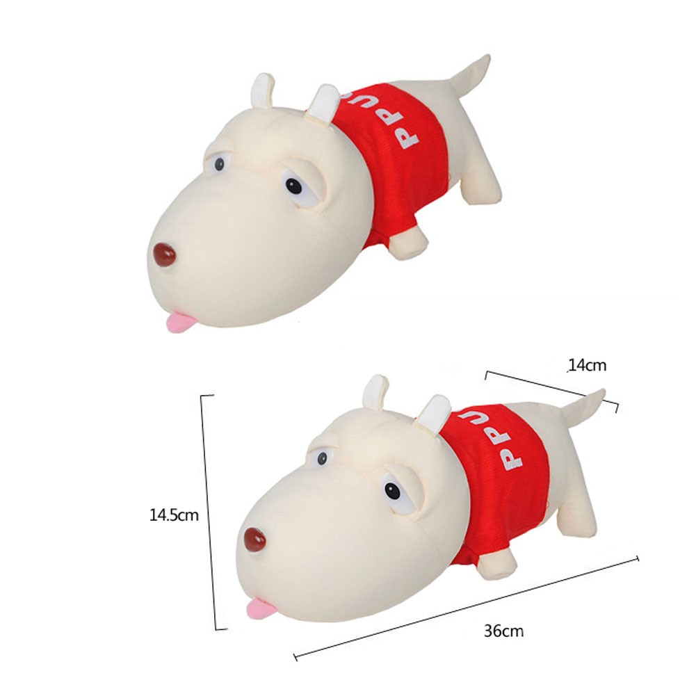 Set of 2 Lovely Dog Bamboo Charcoal Doll - Air Purifying Bag??Red(NO.01)