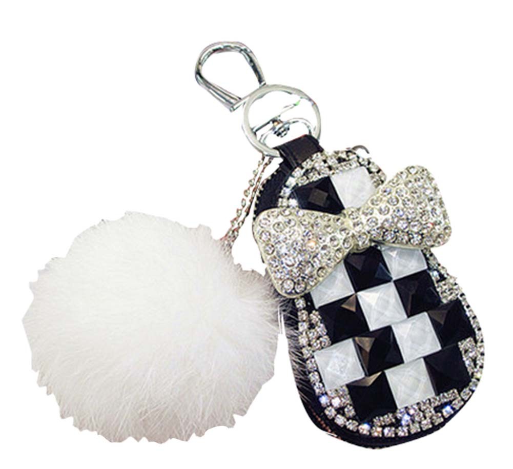 Lovely Fur Ball Car Key Case Auto Parts Car Accessories Keychain