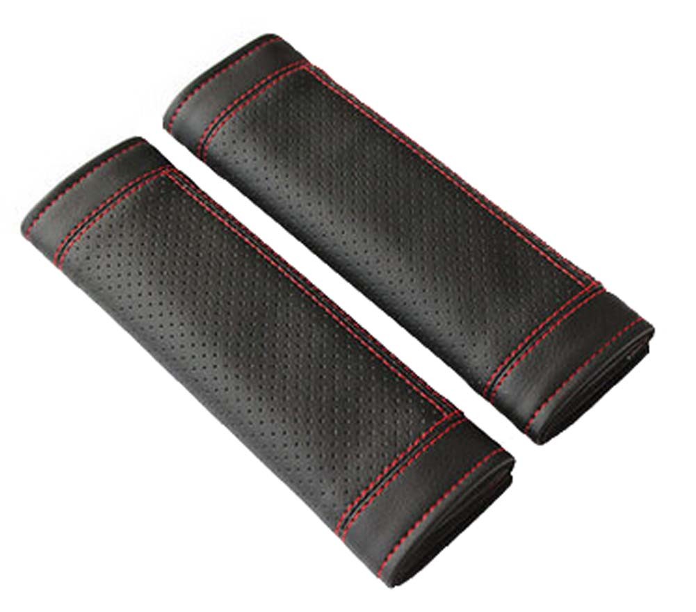 Black Car Seat Belt Shoulder Pad Sets Lengthen Belt Sleeve Automotive Supplies