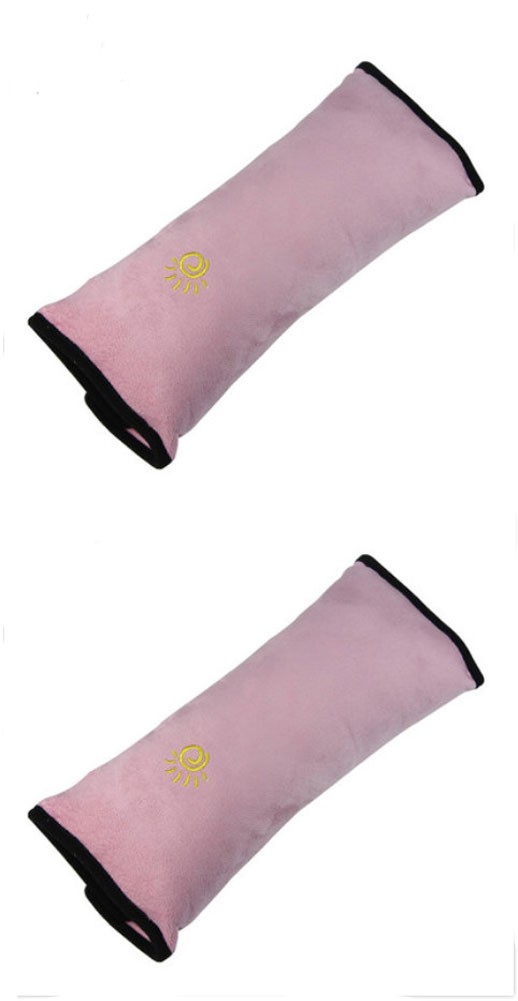 Comfortable Car Safety Seat Belt Shoulder Soft Pads Cushion For Any Car Pink