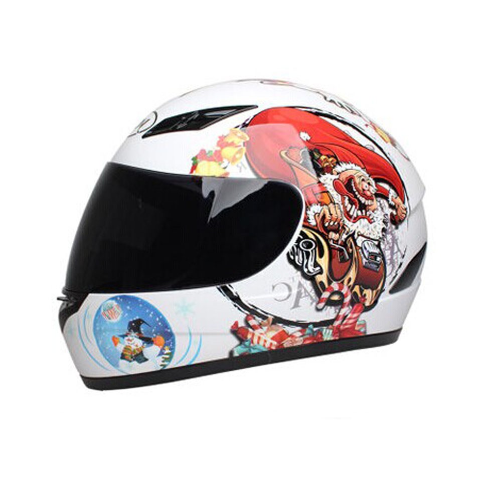 Street Art Motorcycle Helmet Street Bike Full Face Helmet (XL,22 4/5"-23 3/5")