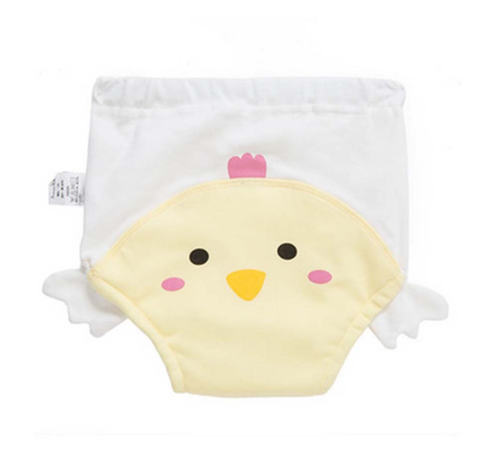 2 PCS Soft and Comfortable Cotton Material Baby Diapers Training Pants