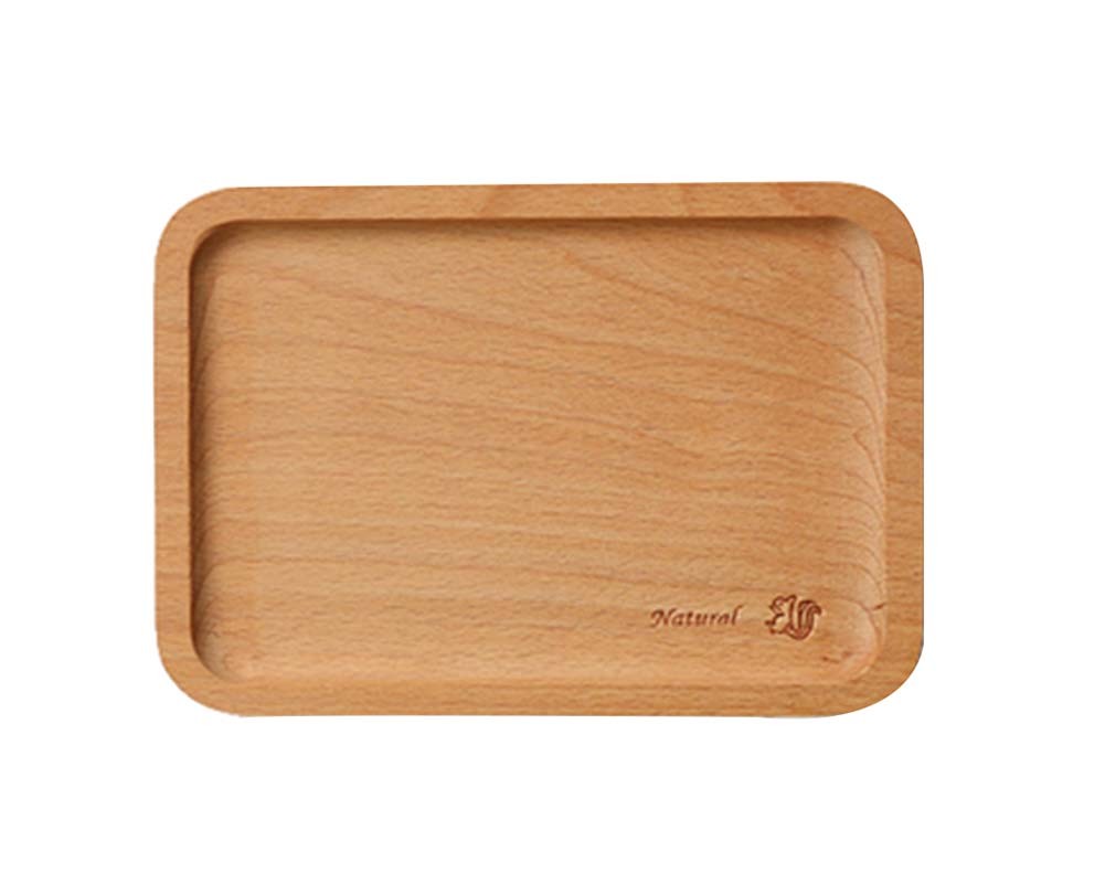 Environmental Wooden Safe Tray/Baby Tableware/Utensils For Baby(Squirrel)