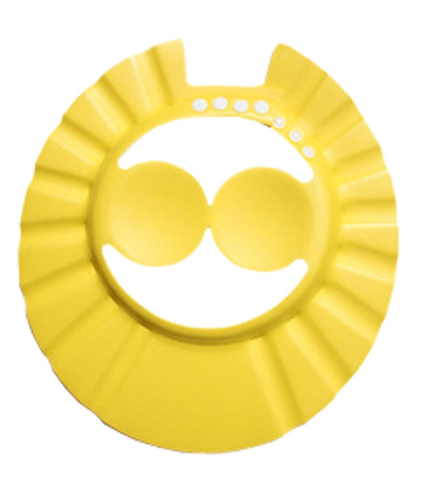 Creative Children's Bath Cap / Shower Hat Can Be Adjusted Yellow