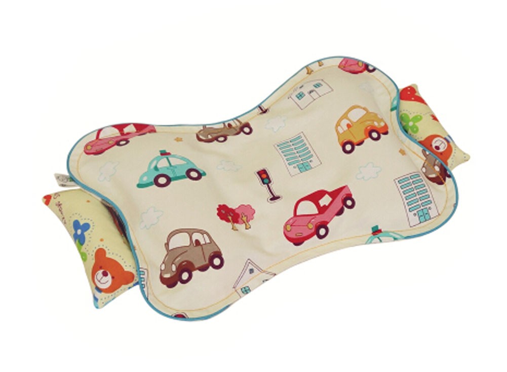 New Adjustable Prevent Flat Head Pillow Toddler Infant Baby Pillow Cars
