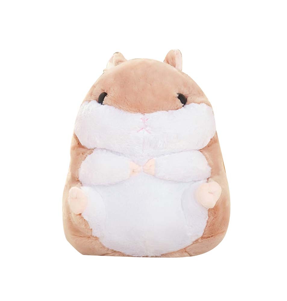 Brown,Great Gifts For Kids Lovely Hand Hold Pillow Plush Toy,Lovely Hamster