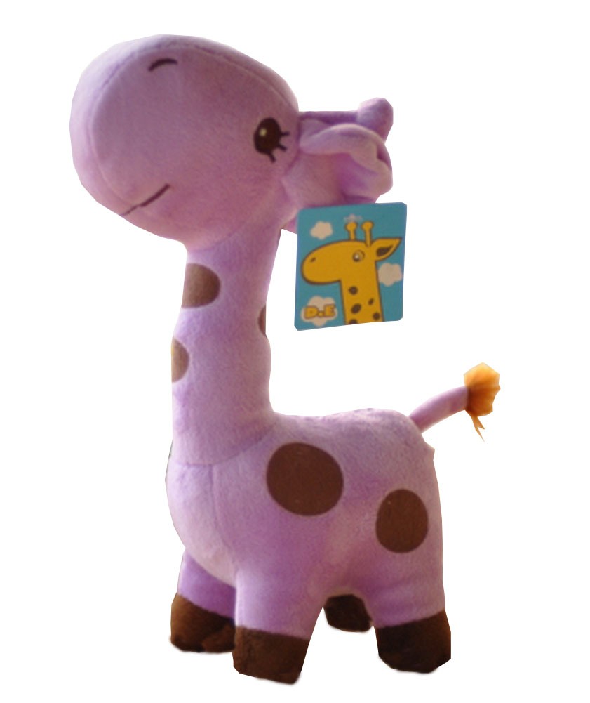 Lovely Hand Hold Plush Toy Durable Cute Giraffe Toy for Kids Great Gift 16''