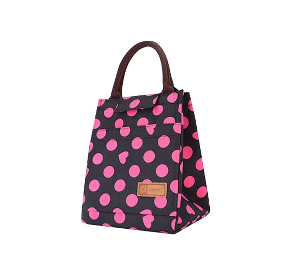Fashion WaterProof Large Capacity Lunch Bag/Bags,Rose Red Dots