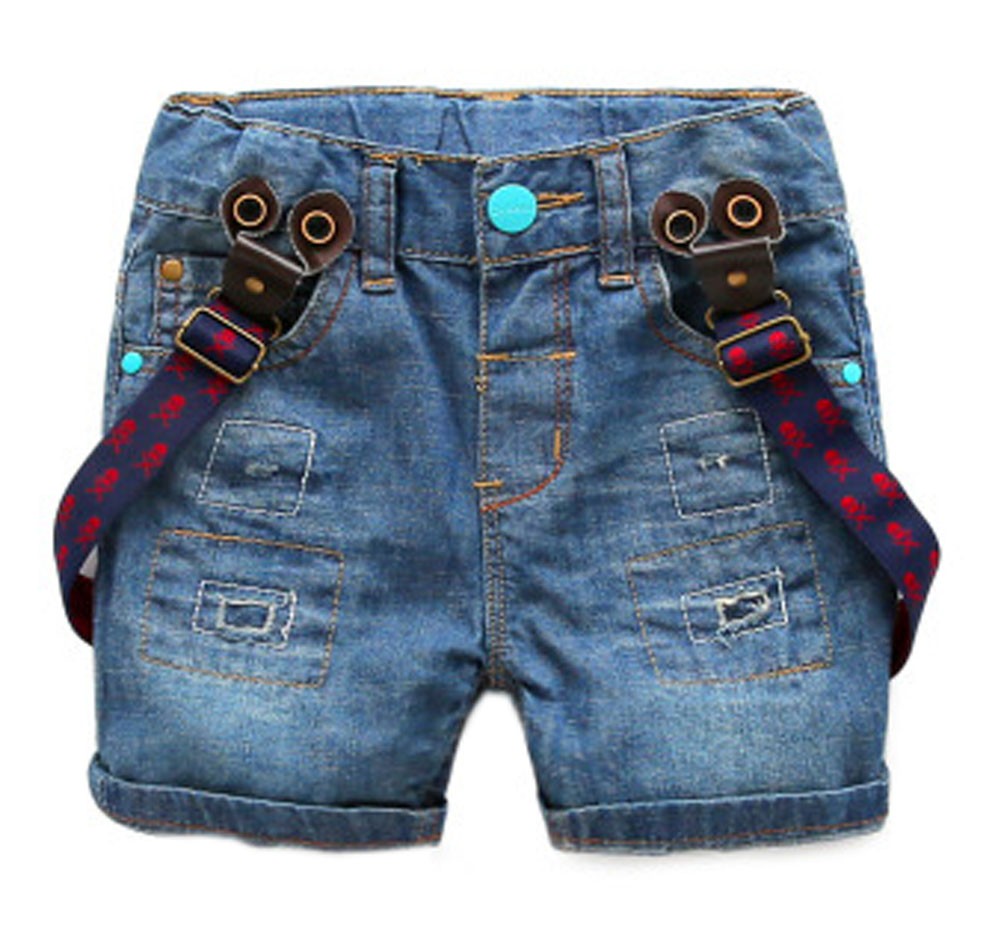 New Style Children's Wild Casual Suspender Trousers Age 2-5