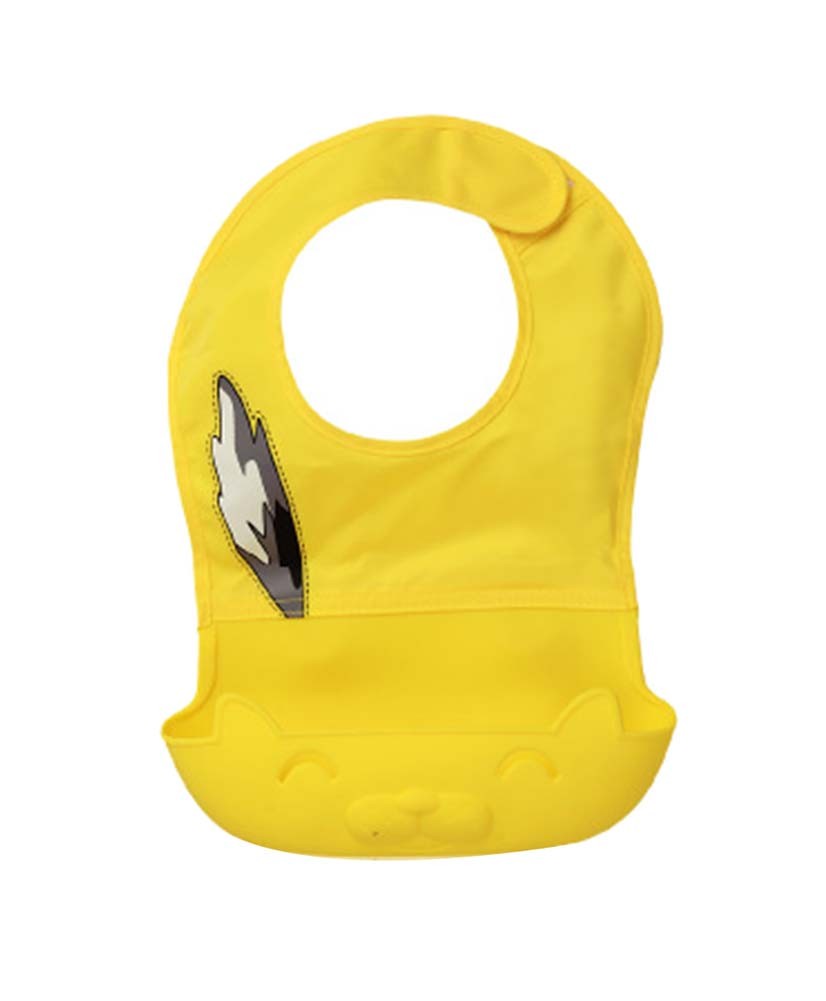 Faddish Waterproof Comfortable Baby Bib/Pinafore For Baby, Yellow