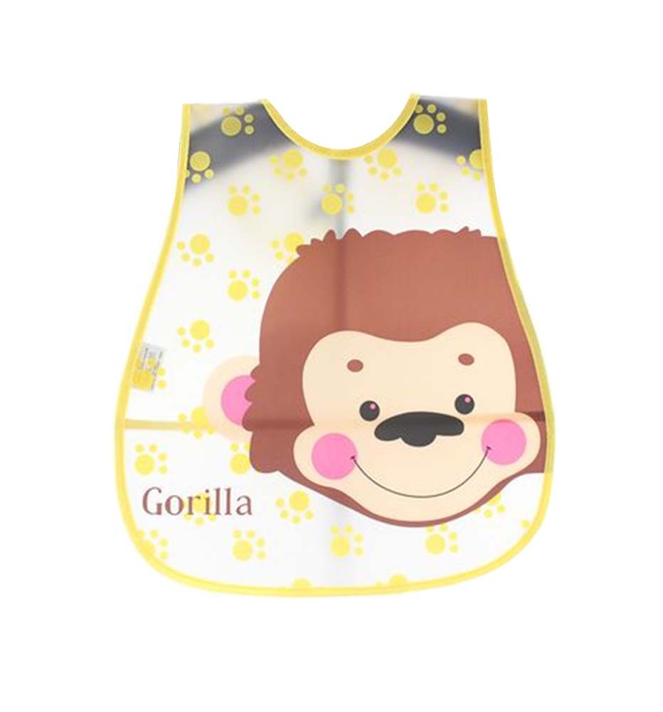 Set Of 2 Lovely Waterproof Comfortable Baby Bib/Pinafore For Baby,Monkey