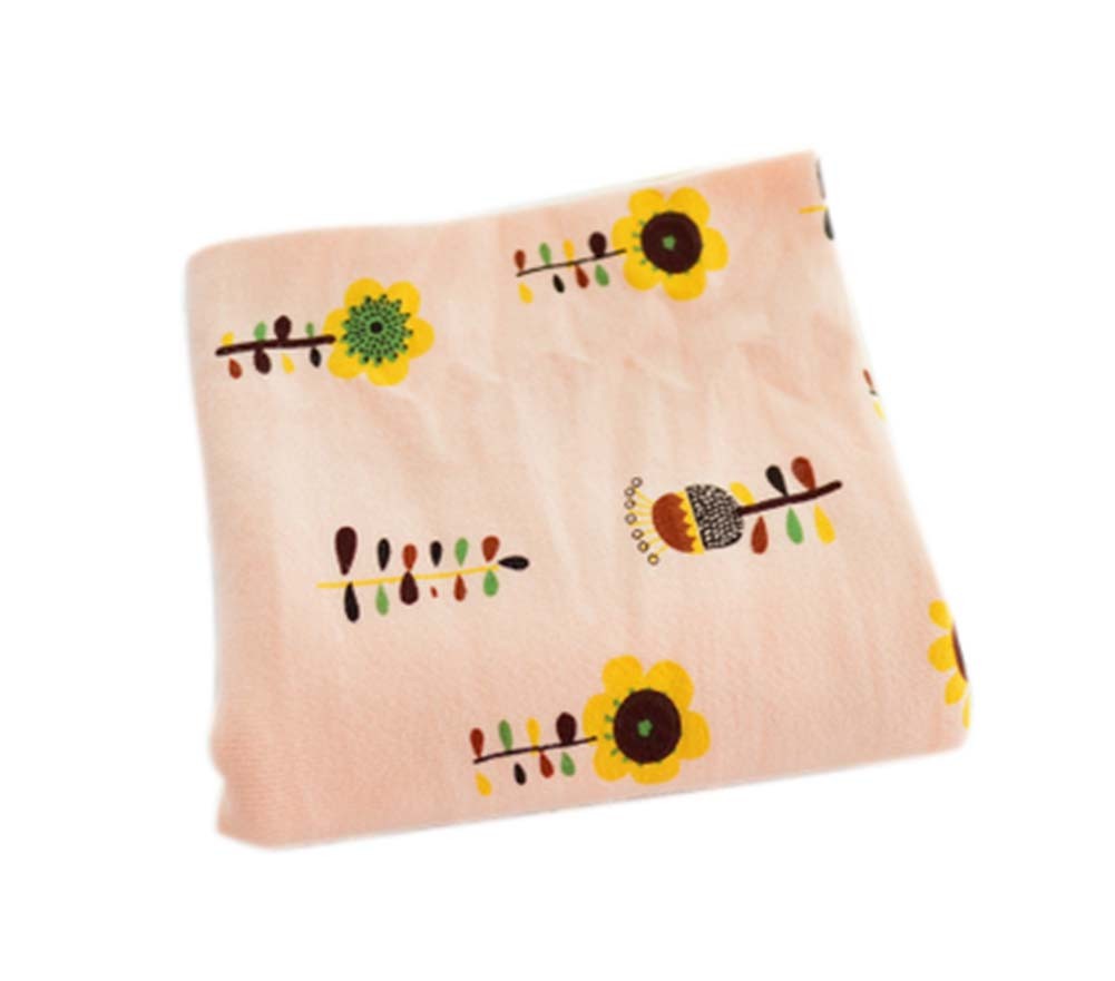 2PCS Cotton Children Neck Scarves Wonderful Gift for Your Baby Sunflower Pattern