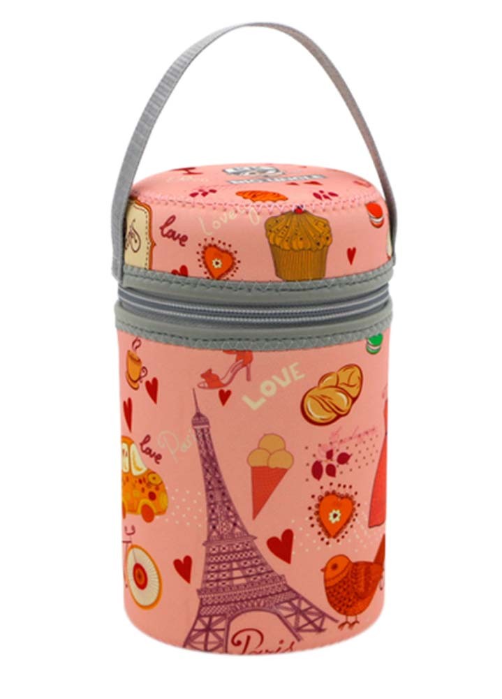 Practical Kids Bag Portable Stew Beaker Bag, A(15*9CM)