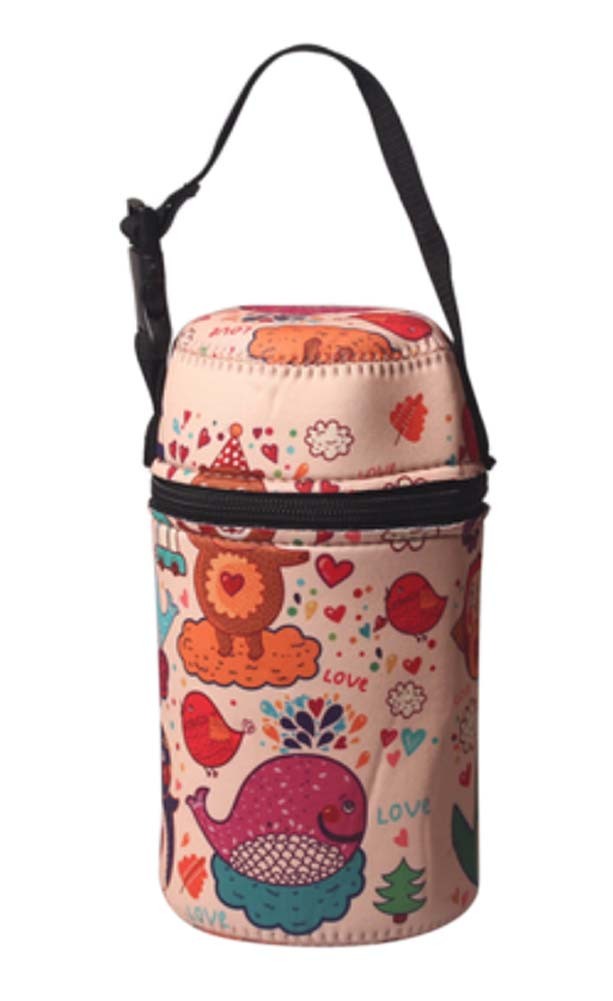 Practical Kids Bag Portable Stew Beaker Bag, a(10*18.5CM)