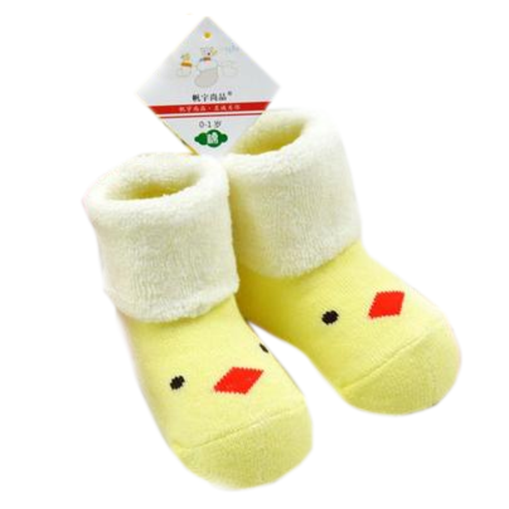Yellow Toddler Anti Slip Skid Shocks Baby Stockings Newborn Infant Shoes
