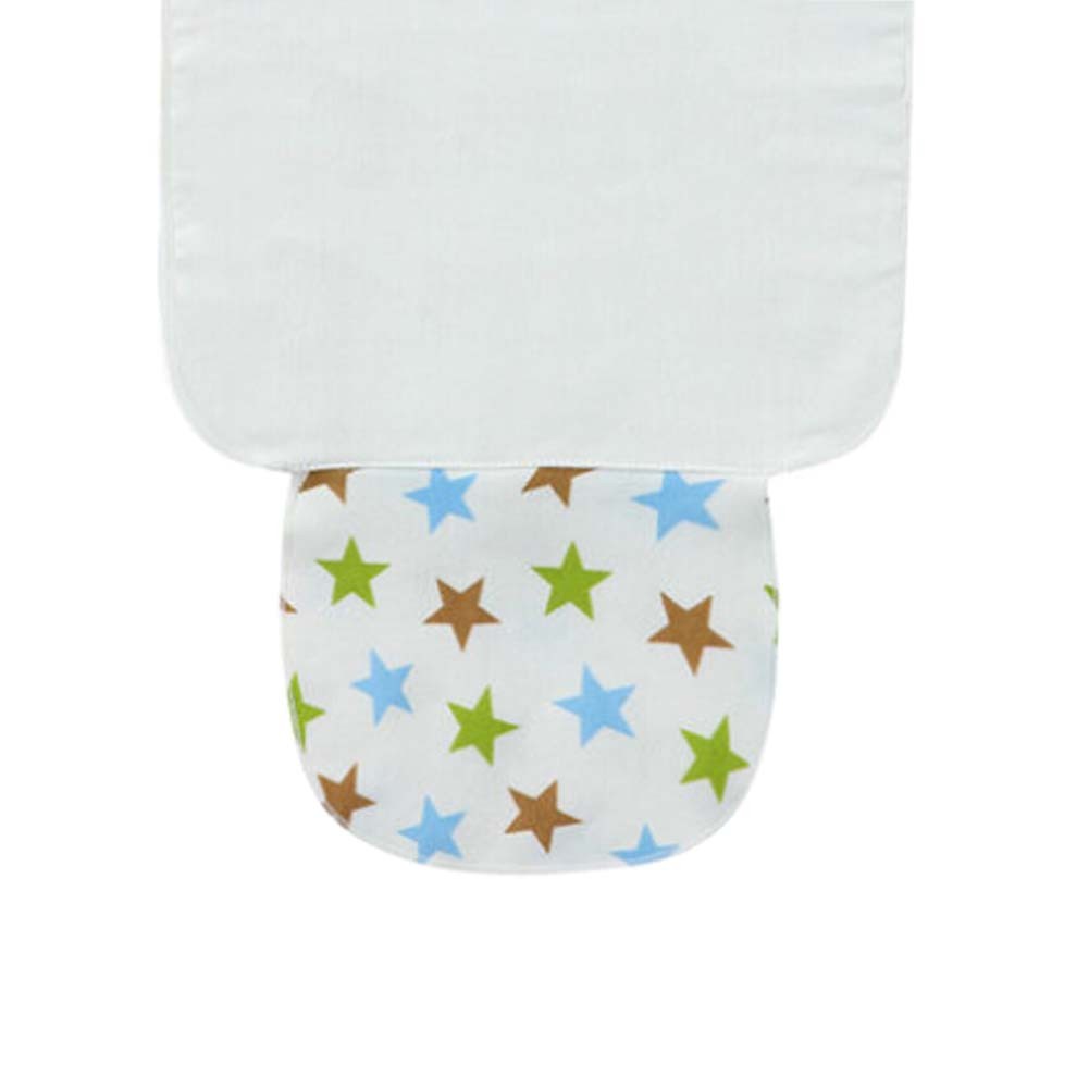 Set of 3 Multi-color Star Pattern Baby Towels Cotton Babies Towel, S