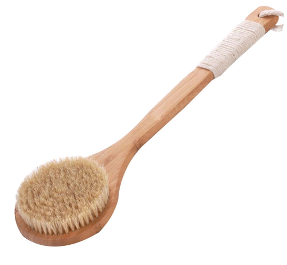Long Handle Soft Body Brush/Durable Bath Brush, 41 cm
