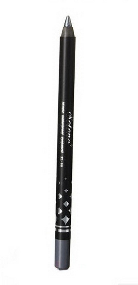 Essential Waterproof Eyeliner Pen Makeup Pencil Eye Liner Bright SILVER GRAY