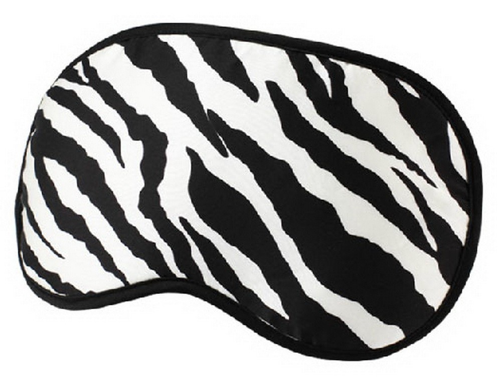 Lovely Eye Mask Mulberry Silk Eyeshade Sleep Eye Mask Zebra-stripe