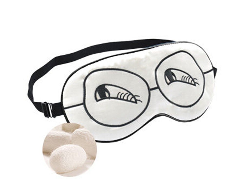 Creative Silk Eye Mask Cute Comfortable Eyeshade Sleep Eye Mask (Small Eyes)