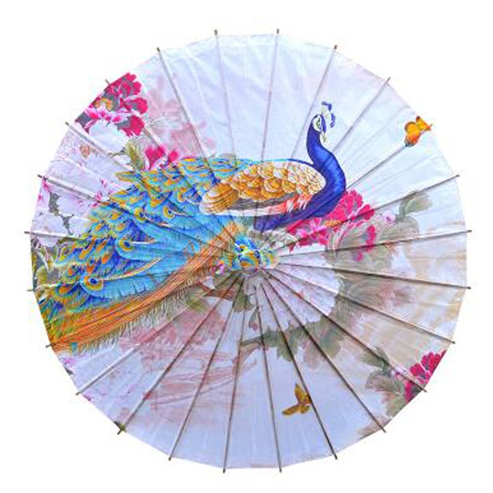 Non Rainproof Handmade Chinese Style Oiled Paper Umbrella 33-Inch Office Gifts