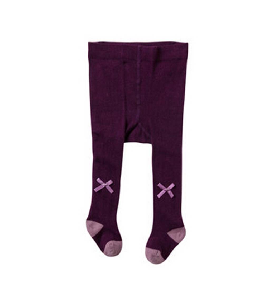 Cute Pantyhose Children Socks Girls Leggings Stockings Leggings Pants,Purple Red