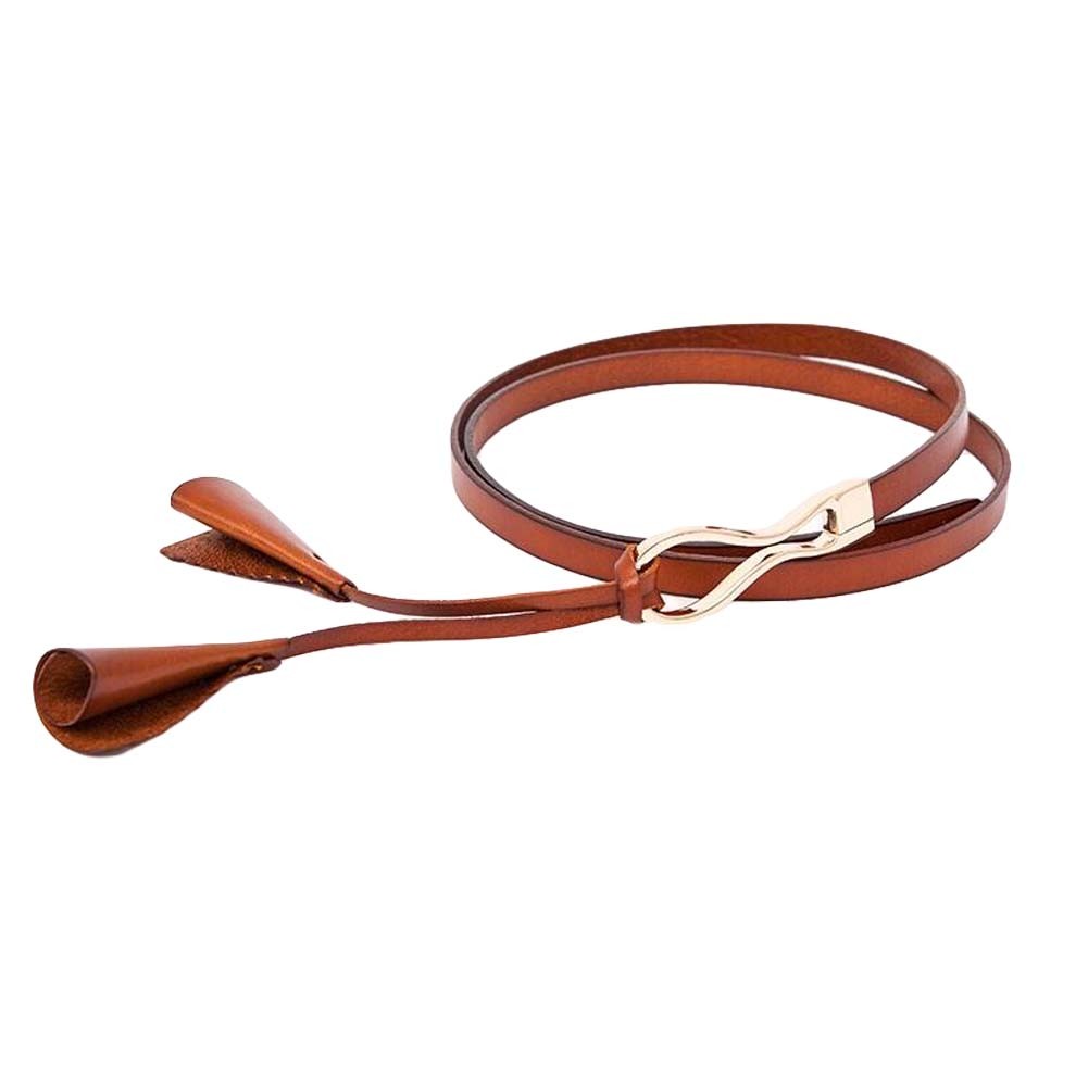 Camel Tassels Waist Belt Slender Belt Waist Belt Decorated Leather Belts Straps