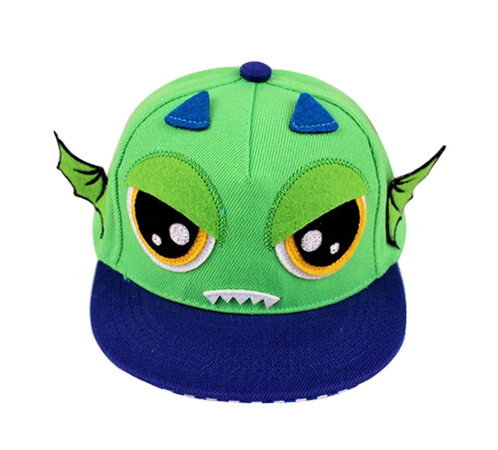 Fashion Toddler Cap Green Demon Flat Cap