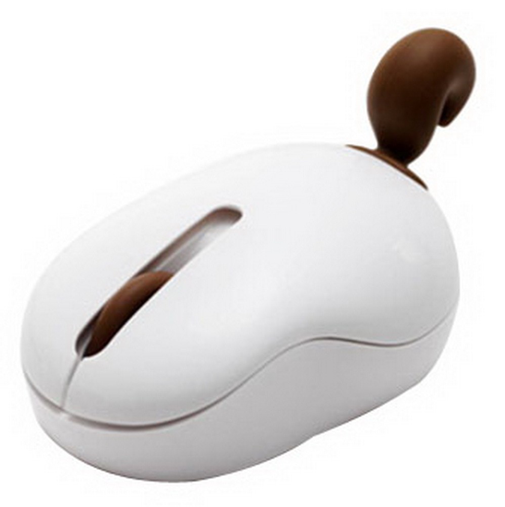 New Style Office Wireless Mouse Scroll Wheel Optical Mice Little Squirrel