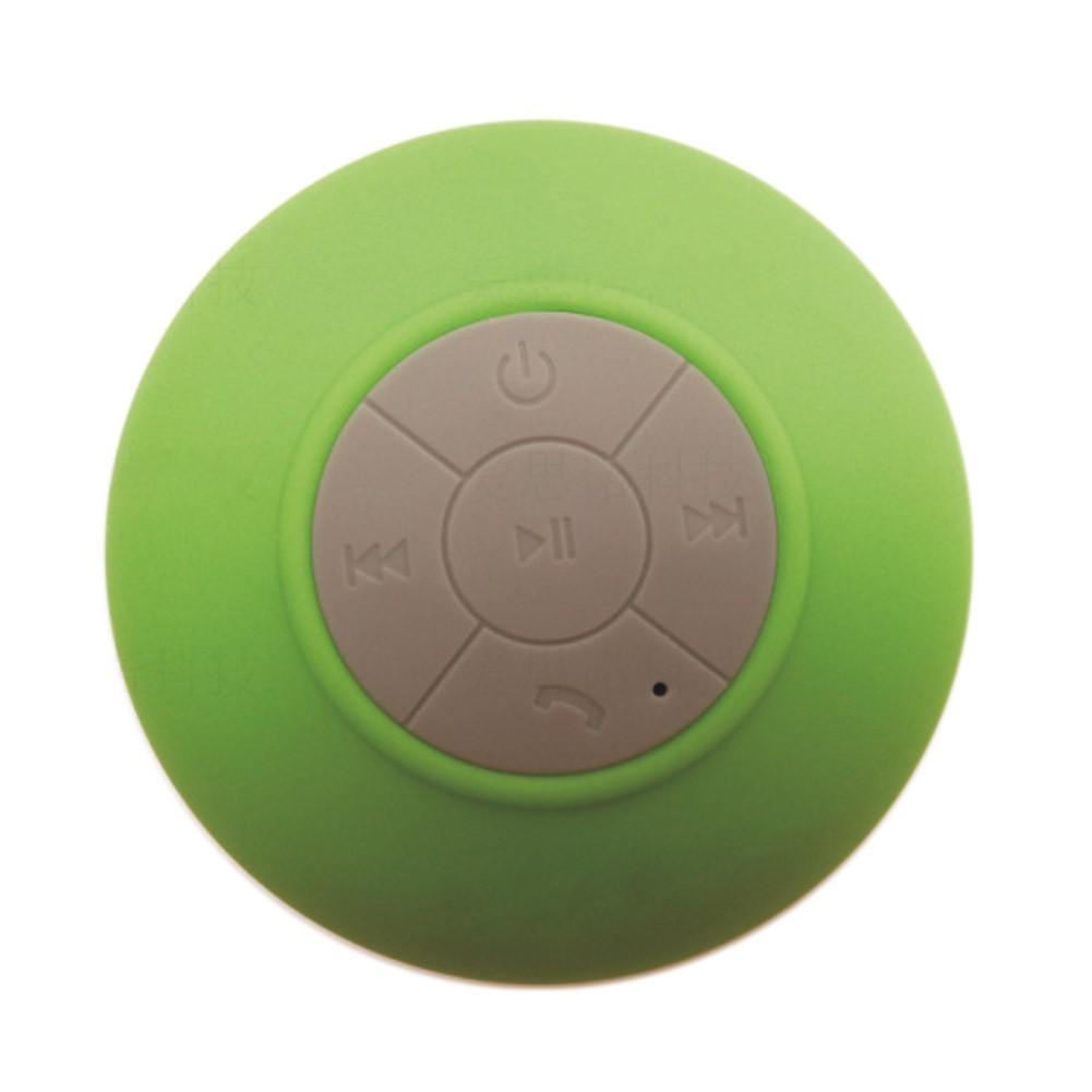 Mini Waterproof Wireless Bluetooth Speaker with built in speakerphone Green