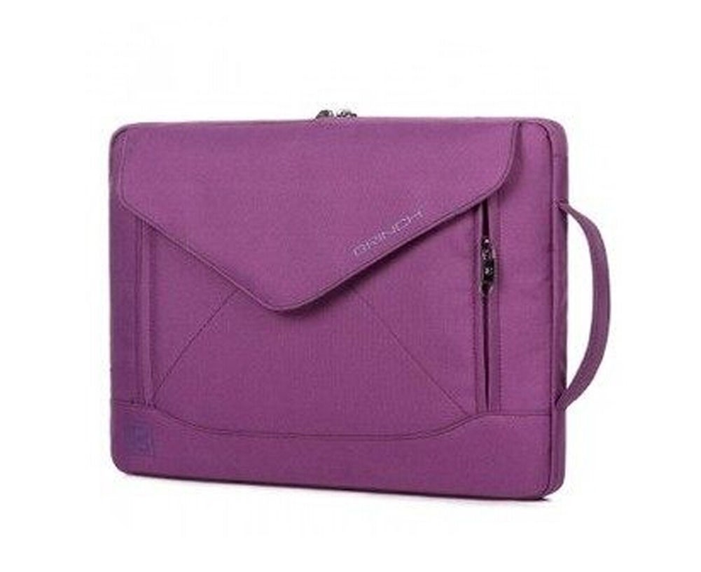 14 Inch Fashion Dual-use laptop Notebook Sleeve Bag With Shoulder Straps PURPLE