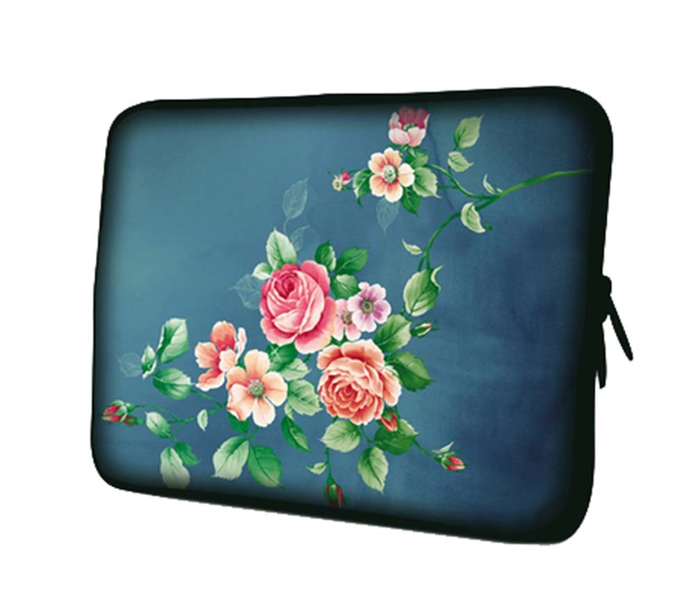 Beautiful Flower Laptop/Tablet Computer Bags, Protective Sleeves