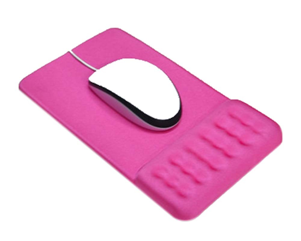 Massage Wrist Mouse Pad Breathable, Pink