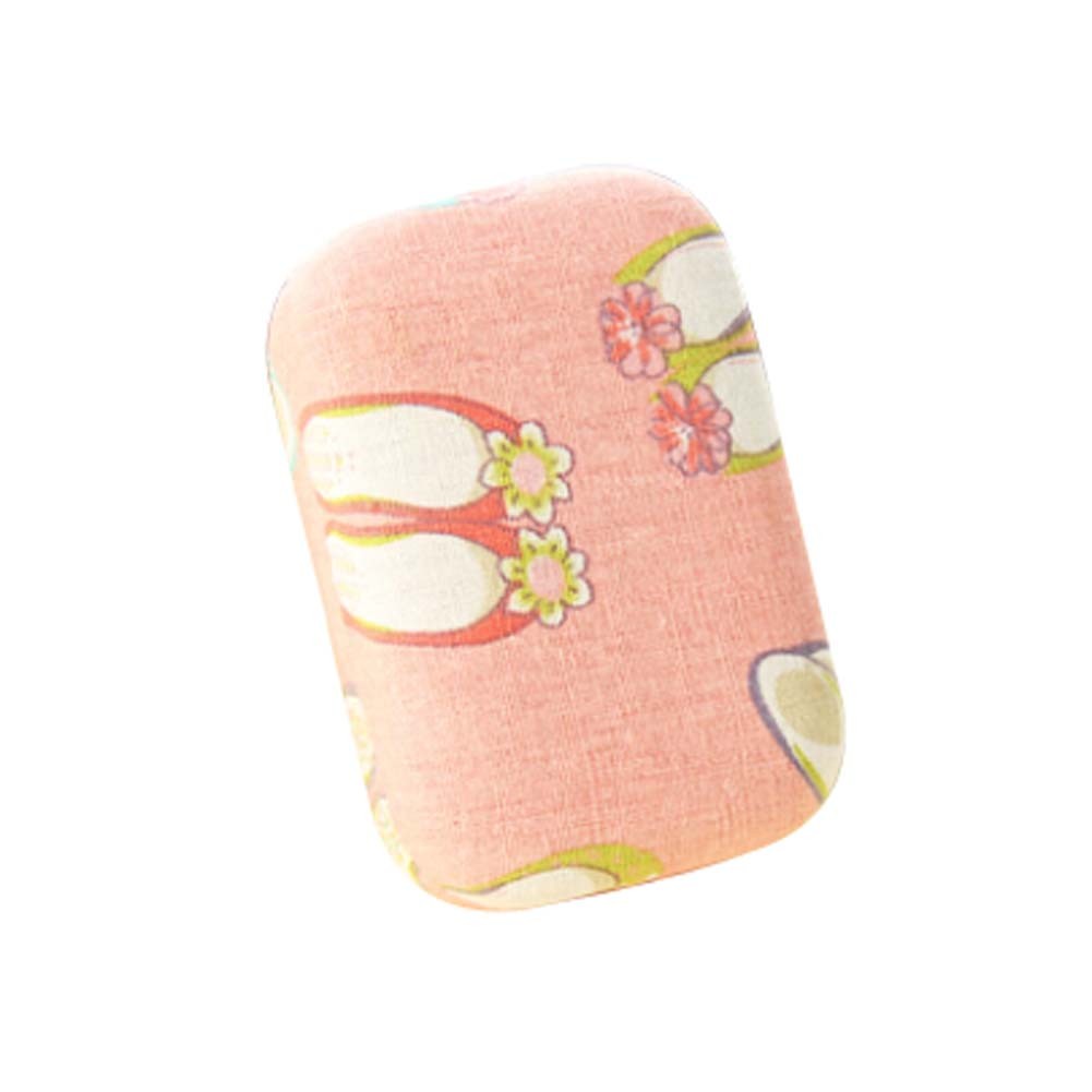 Cartoon Pattern Contact Lenses Cases Plastic Lenses Holder (Pink Color Shoes )