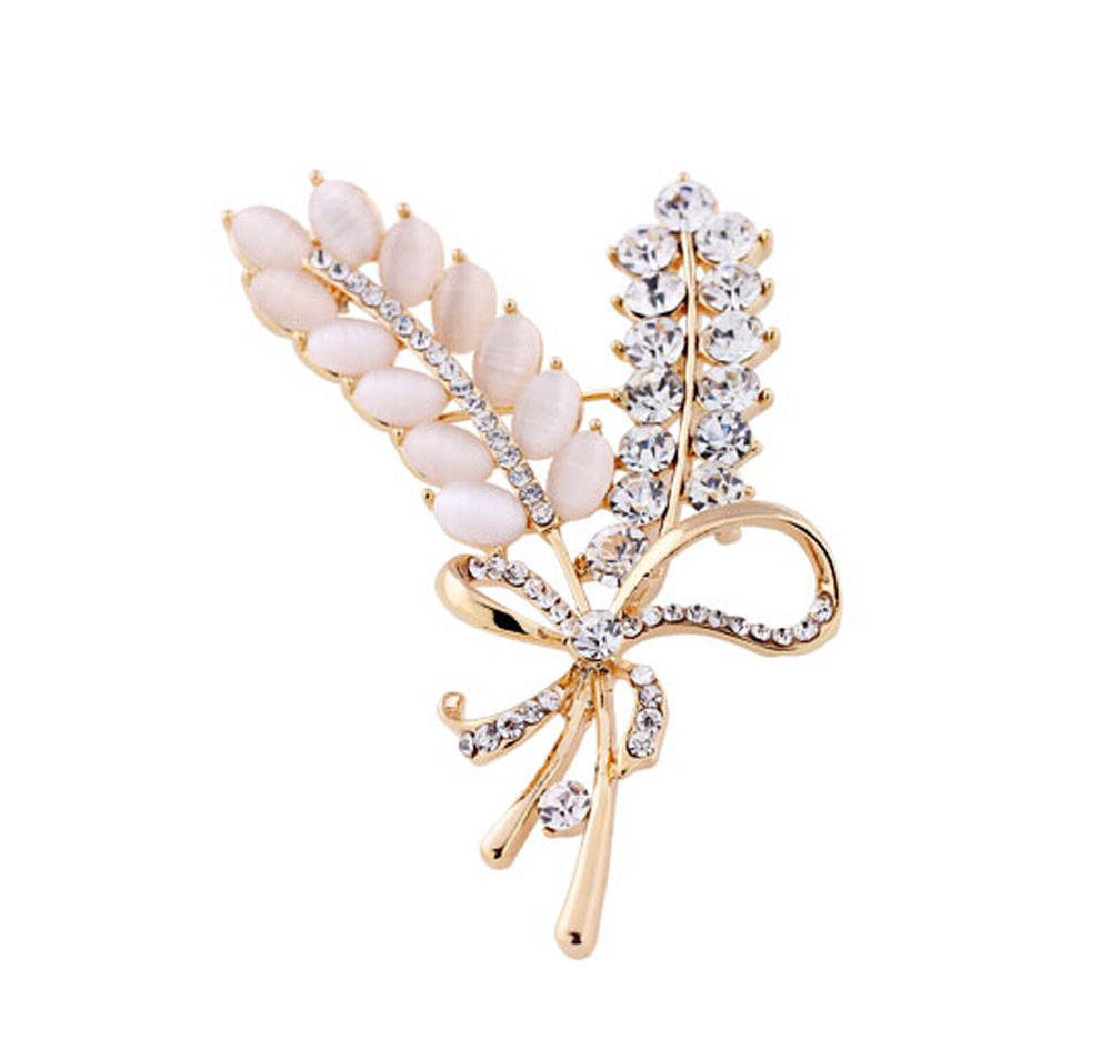 Women Gifts Fashion Plants Flowers Brooch Pin Clothing Accessories C