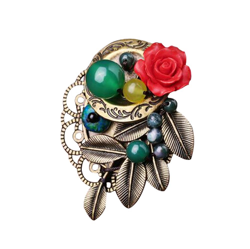 Beautiful Overcoat Scarf Brooches Pins National Style Clothing Accessories