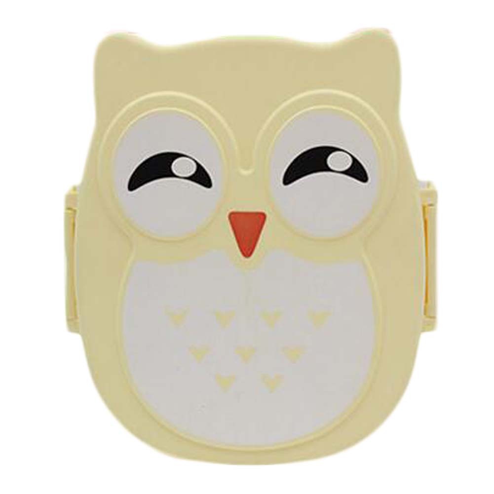 Sewing Kit 9 Colors Thread Spools Portable Yellow Owl Sewing Starter Kit with Case for DIY Beginners Home Sewing Supplies