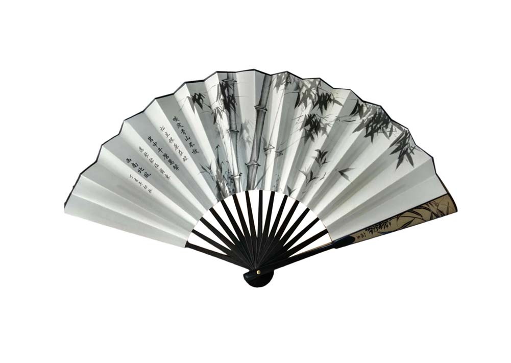 Creative Chinese Style Folding Fan Summer Fan Silk Men's Fan