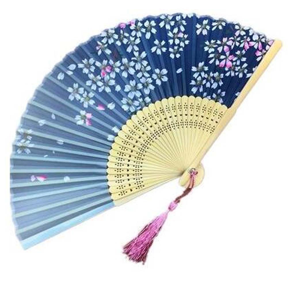Handheld Fan Folding Fan Aya Silk Handheld Folding Fan Chinese/Japanese Silk