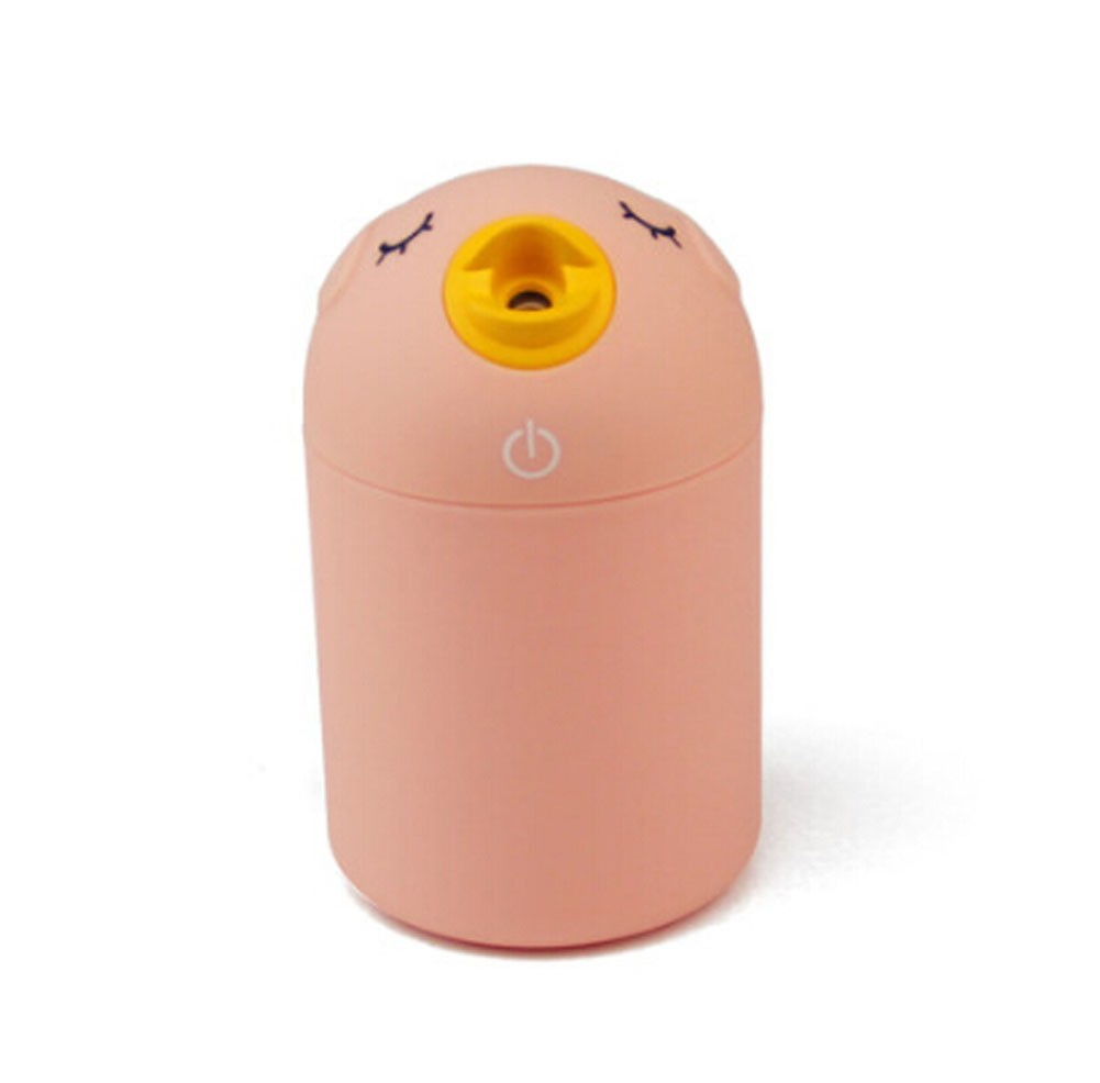 Creative Cartoon USB Mini Air Freshener Humidifier PINK
